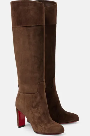 Christian Louboutin Bottes Loo en daim