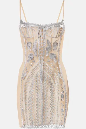 The Attico Robe brodée
