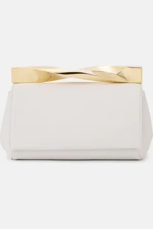 Aquazzura Pochette Twist Mini en cuir