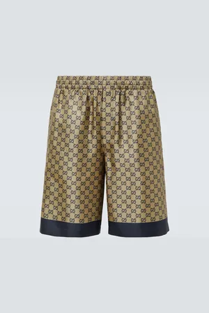 Gucci Short GG imprimé en soie