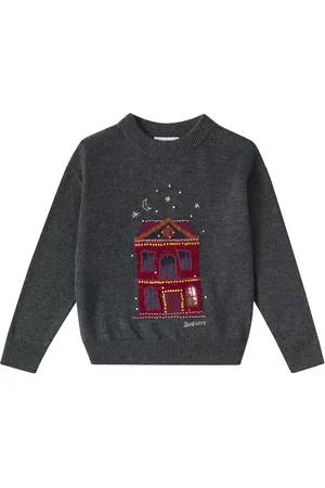 BONPOINT Pull Anumati brodé en laine