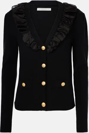 Alessandra Rich Cardigan en laine et cachemire