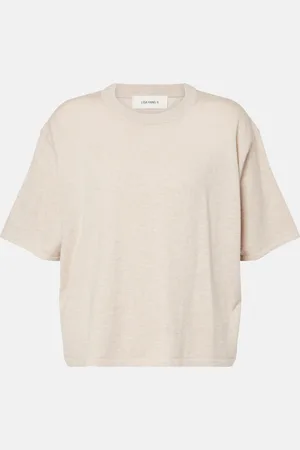 Lisa Yang T-shirt Rubie en coton et cachemire