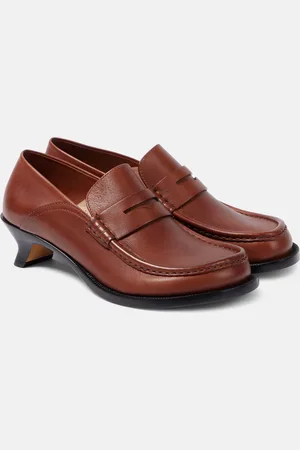 Loewe Mocassins Campo en cuir