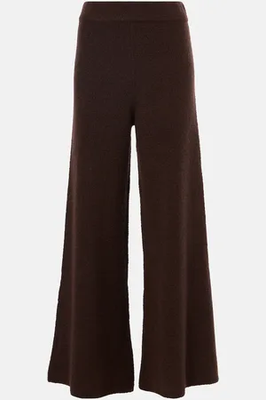 Lisa Yang Pantalon ample Khloe en cachemire mélangé