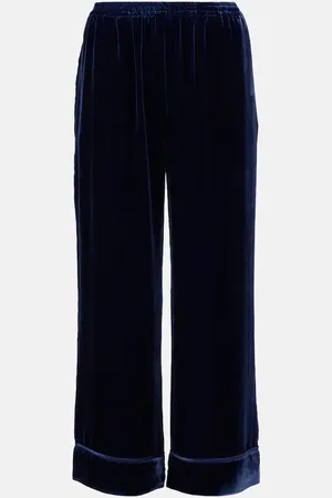 ASCENO Pantalon ample Brescia en velours