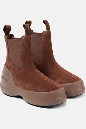 Moon Boot Bottines Chelsea Luna en daim