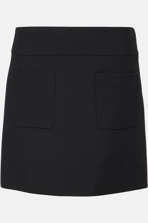 Chloé Chloé Mini-jupe en crêpe de laine