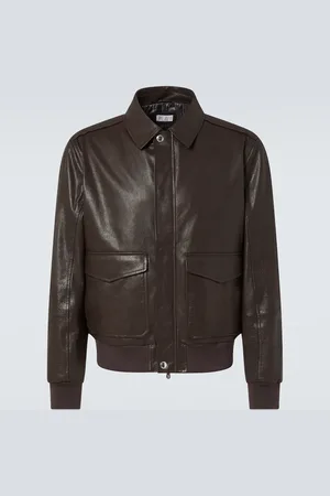 Brunello Cucinelli Veste blouson en cuir