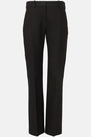 The Row Pantalon droit Selvie en coton mélangé