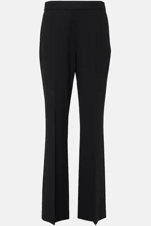 The Row Pantalon droit Dina en laine mélangée