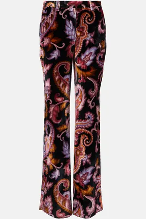 Etro Pantalon droit en jacquard