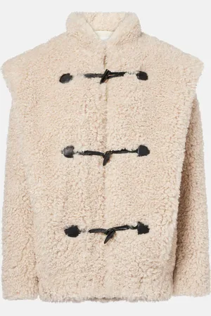 Marant Etoile Manteau Avalia en fourrure synthétique