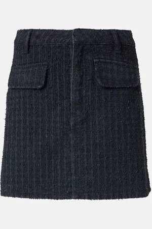 Self-Portrait Mini-jupe en jean