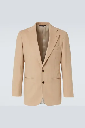 Saman Amel Veste de costume en laine de chameau