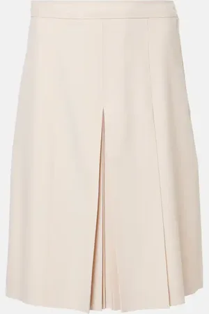 VALENTINO Jupe midi en laine vierge