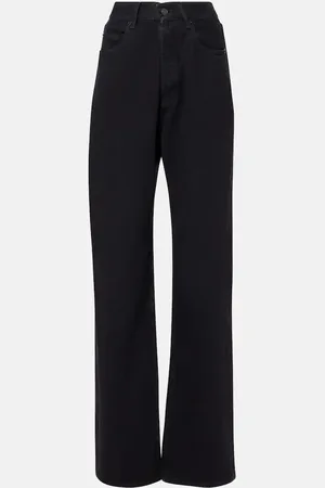 Saint Laurent Jean droit à taille mi-haute