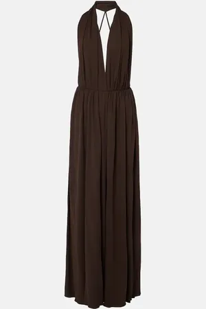 The Row Robe longue Pharao en crêpe