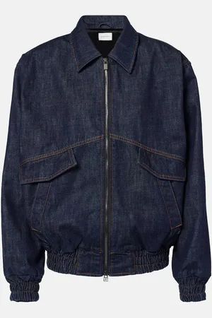 MAGDA BUTRYM Veste bomber oversize en jean