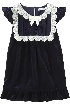 Self-Portrait Robe en velours