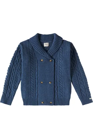 Donsje Cardigan Jesper Aran en laine mélangée