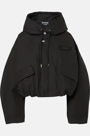 Jacquemus Veste Parka Courte Caraco en coton