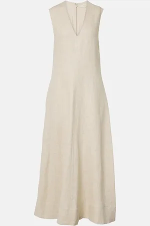 FAITHFULL THE BRAND Robe longue Marteret en lin