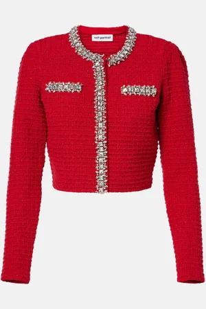 Self-Portrait Cardigan à ornements