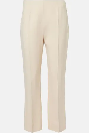 Prada Pantalon slim à taille haute
