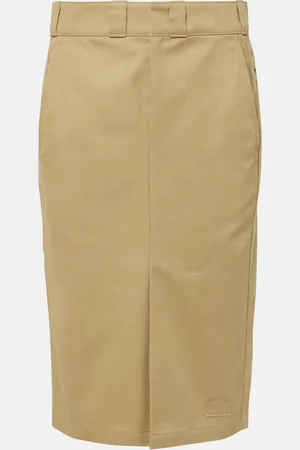 Maison Margiela Jupe midi à taille haute