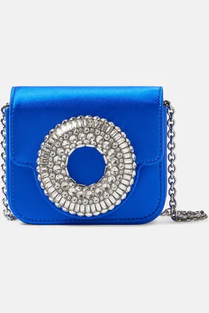 Aquazzura Sac Mini en satin à ornements