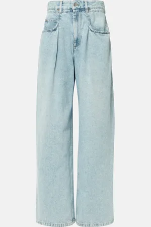 Marant Etoile Jean ample Rachelle à taille mi-haute