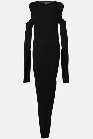 Rick Owens Robe longue en laine