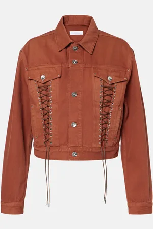 Paco rabanne Veste raccourcie en jean