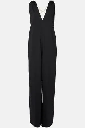 Plan C Combi-pantalon encolure en V