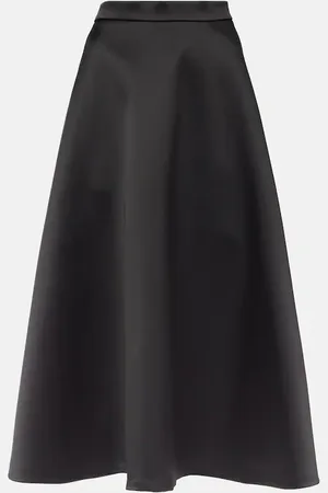 Rohe Róhe Jupe midi en satin
