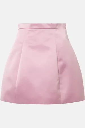 BLUMARINE Jupe longue en satin