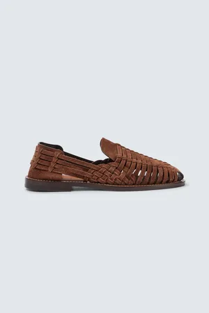 Brunello Cucinelli Sandales en daim