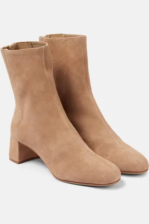 Aquazzura Bottines Saint Honore 50 en daim