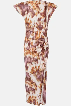 Marant Etoile Robe longue Nadela en coton