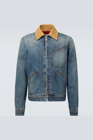 Alexander McQueen Veste en jean