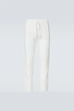 FEDELI Pantalon droit en lin