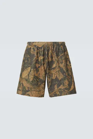 Acne Studios Short Camouflage en coton