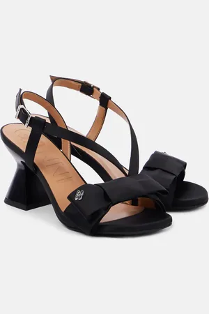 Ganni Bottines Chelsea en cuir synthétique