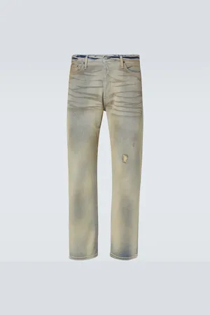 Acne Studios Jean droit à taille mi-haute