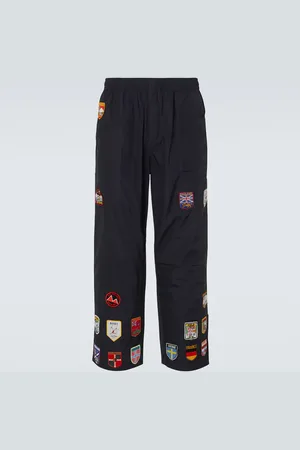 BODE Pantalon ample Interrail brodé