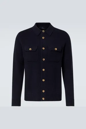 Arch4 Cardigan Redcar en cachemire