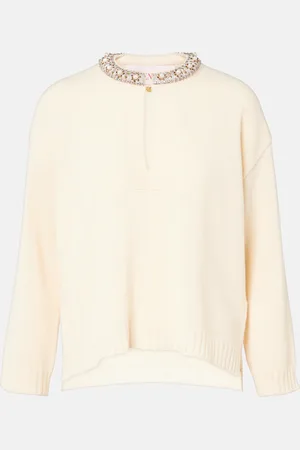 VALENTINO Pull en laine vierge à ornements