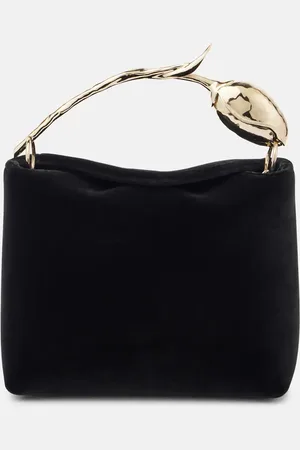 Erdem Sac Bloom Mini en velours