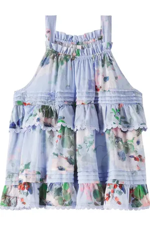 ZIMMERMANN Top Everley Swing en coton à fleurs